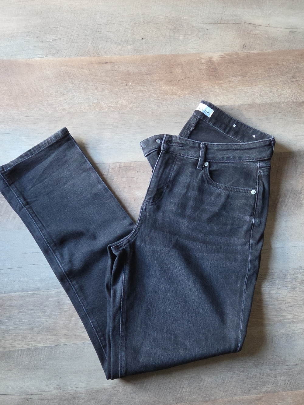 Loft Curvy Girlfriend Jeans Size 27